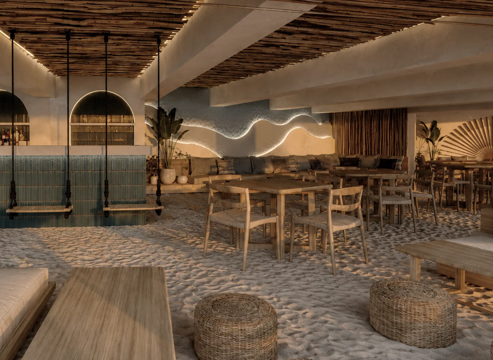 Diseño Restaurante Sacbe Marriott Cancun Resort